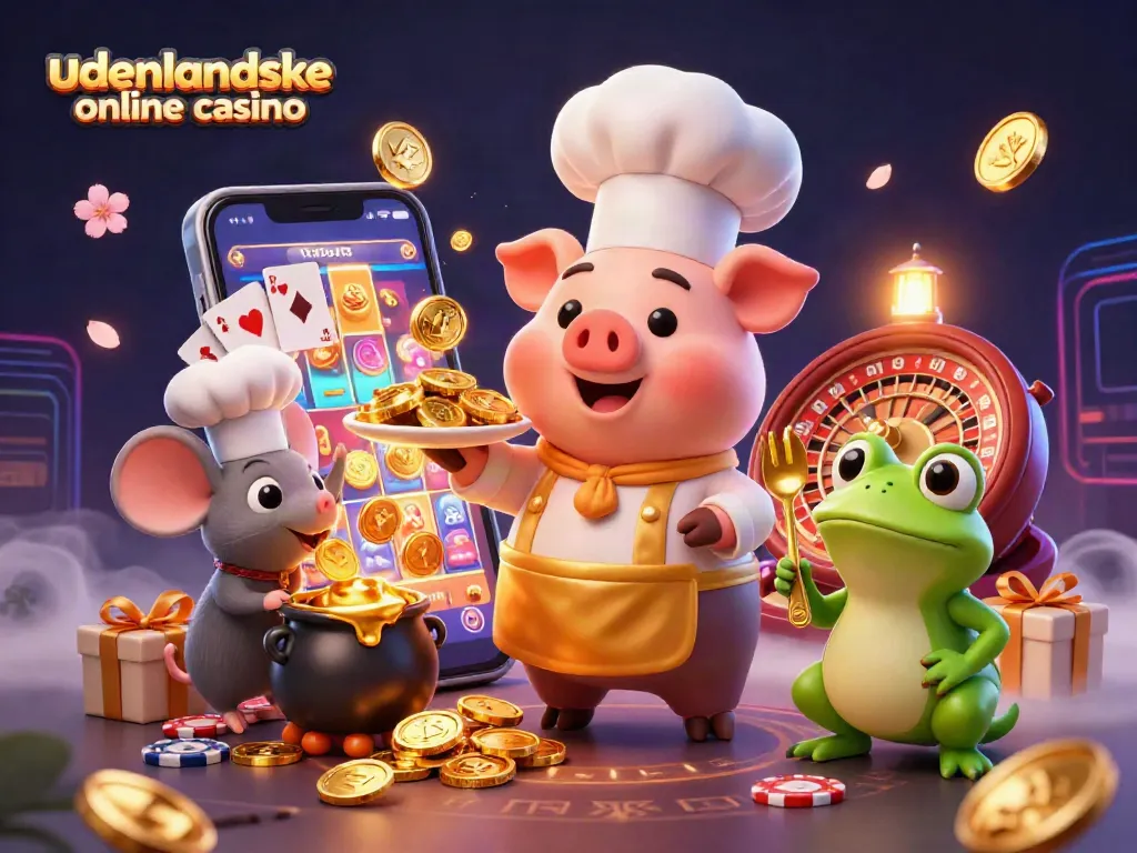 Experience the thrill of udenlandske online casino with vibrant characters and dynamic game elements.