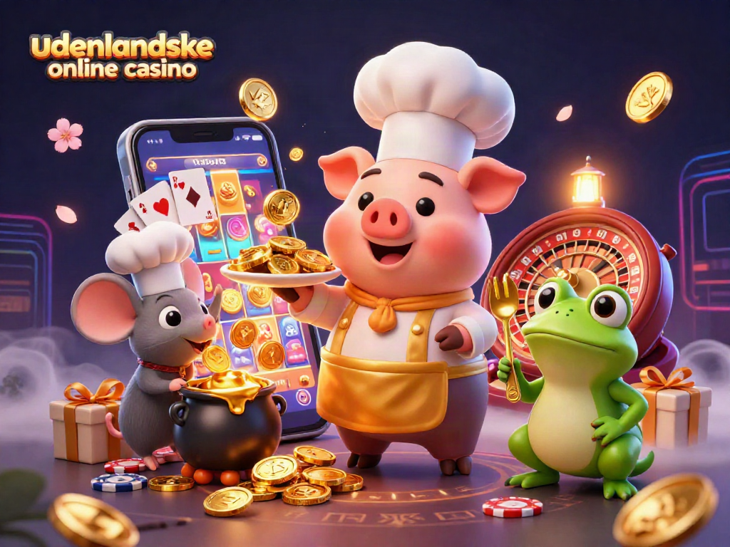 Experience the thrill of udenlandske online casino with vibrant characters and dynamic game elements.