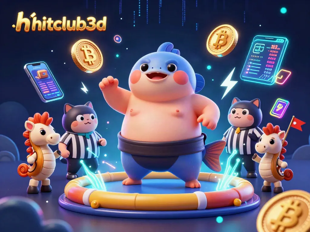 Experience thrilling gameplay with hitclub3d in a vibrant underwater casino scene featuring a fugu and catfish.